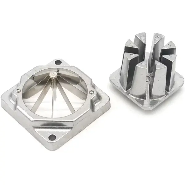 Frietsnijder wedges mes | 8 gelijke partjes | Makkelijk te monteren | Intensief gebruik | 110x110x80(h)mm