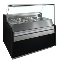 Tefcold Koeltoonbank | SPIDER | 3x 1/1 GN | -1°C/+5°C | Geforceerd | Gekoelde Reserve | Kantelruit | 1265x960x1235(h)mm 