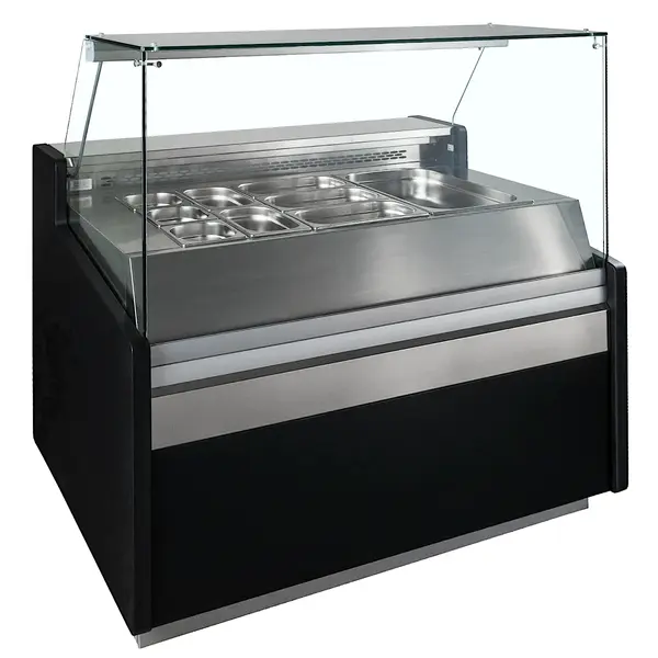 Koeltoonbank | SPIDER | 3x 1/1 GN | -1°C/+5°C | Geforceerd | Gekoelde Reserve | Kantelruit | 1265x960x1235(h)mm