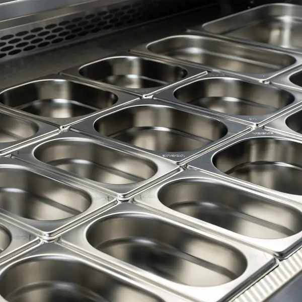 Koeltoonbank | SPIDER | 5x 1/1 GN | -1°C/+5°C | Geforceerd | Gekoelde Reserve | Kantelruit | 1985x960x1235(h)mm