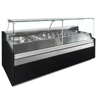 Tefcold Koeltoonbank | SPIDER | 6x 1/1 GN | -1°C/+5°C | Geforceerd | Gekoelde Reserve | Kantelruit | 2465x960x1235(h)mm 