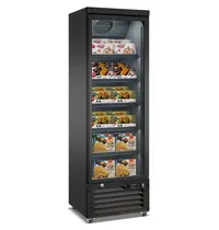 UNNICOOL Vrieskast | 500L | Zwart | -18°C/-22°C | Geforceerd | Wielen | 700x710x2005(h)mm