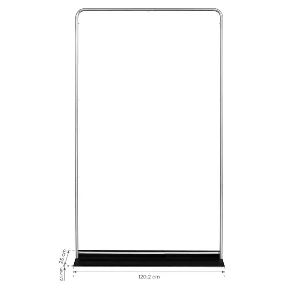 Beursframe | ATLANTIS EXPO | Aluminium/Staal | Dubbelzijdig | Incl. Draagtas | 1202x250x2300(h)mm