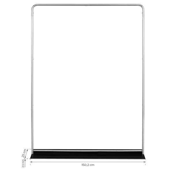 Beursframe | ATLANTIS EXPO | Aluminium/Staal | Dubbelzijdig | Incl. Draagtas | 1502x250x2300(h)mm