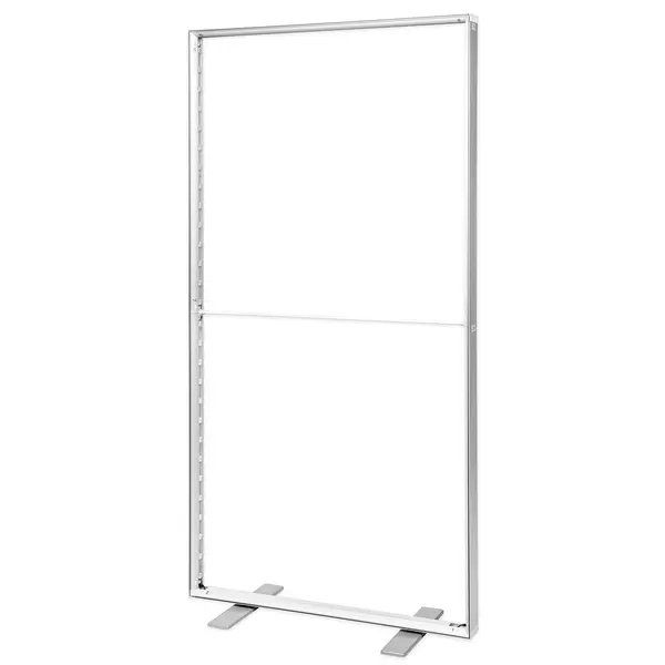 LED-Frame | BOX™ 2.0 | Aluminium | Dubbelzijdig | Modulair | Incl. Rolkoffer | 1000x85x2000(h)mm