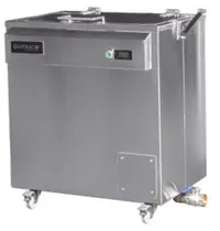 QUITRACO Voorreinigingsmachine | MINI | 110L | 75°C | 0.7kW (230V | 750x450x810(h)mm