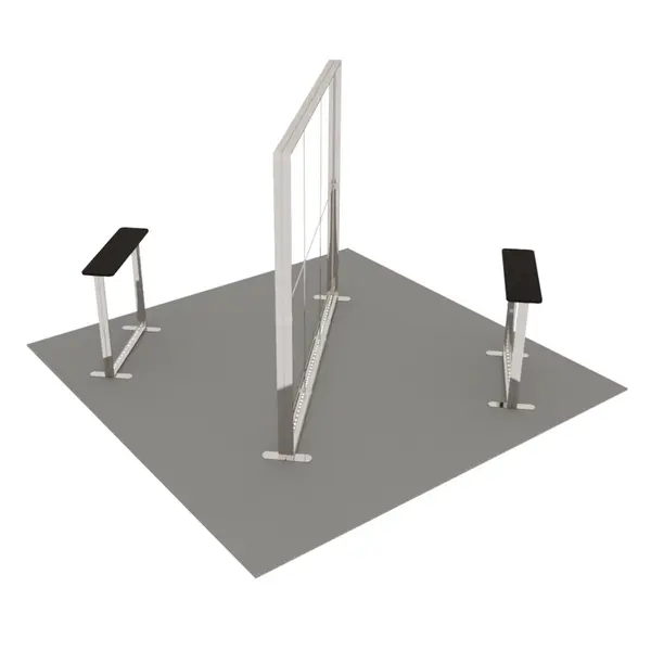 Beursstandset | LUMIX™ | LED-Frame + 2 LED-Counters | ±16m² | Modulair