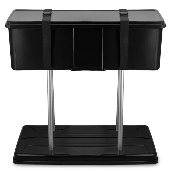 Beurskoffer/-Counter | Kunststof | Riemsluiting | Wielen | 1040x510x380/1040(h)mm