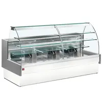 Diamond Gebak-/Patisseriekoeltoonbank | VERONA | Ladensysteem | +4°C/+6°C | Statisch | Kantelruit | 2200x980x1237(h)mm 