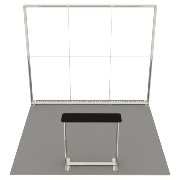 Beursstandset | LUMIX™ | LED-Frame + LED-Counter | ±9m² | Modulair | 3000x3000mm