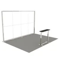 Luxus Beursstandset | LUMIX™ | LED-Frame + LED-Counter | ±12m² | Modulair | 4000x3000mm