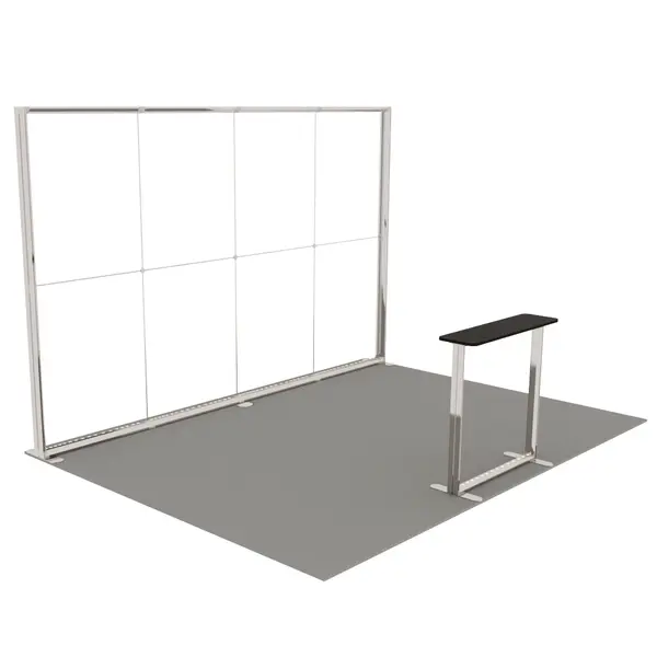 Beursstandset | LUMIX™ | LED-Frame + LED-Counter | ±12m² | Modulair | 4000x3000mm