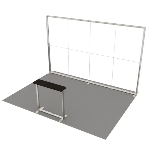Beursstandset | LUMIX™ | LED-Frame + LED-Counter | ±12m² | Modulair | 4000x3000mm