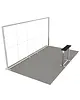 Luxus Beursstandset | LUMIX™ | LED-Frame + LED-Counter | ±15m² | Modulair | 5000x3000mm 
