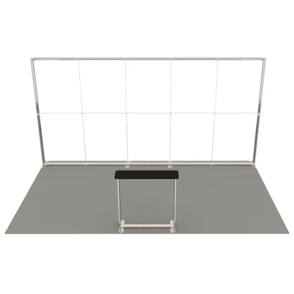 Beursstandset | LUMIX™ | LED-Frame + LED-Counter | ±15m² | Modulair | 5000x3000mm
