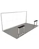 Luxus Beursstandset | LUMIX™ | LED-Frame + 2 LED-Counters | ±18m² | Modulair | 6000x3000mm 