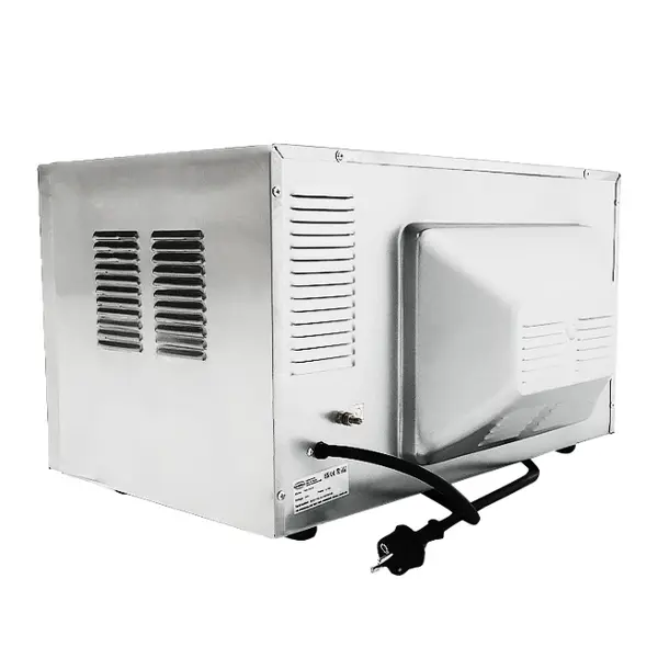 Multifunctionele Rotisserie-/Heteluchtoven | 4 Niveaus (452x302) | Elektrisch | 100°C/250°C | 2.7kW (230V) | Roterend Kippenspit | 605x480x375(h)mm