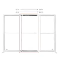 Luxus Horizontaal Verlengset | LUMIX™ | Incl. Draagtas | 1000mm 