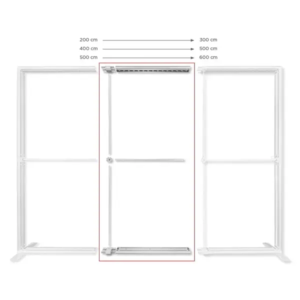 Horizontaal Verlengset | LUMIX™ | Incl. Draagtas | 1000mm