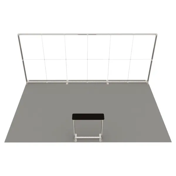 Beursstandset | LUMIX™ | LED-Frame + LED-Counter | ±24m² | Modulair | 6000x4000mm
