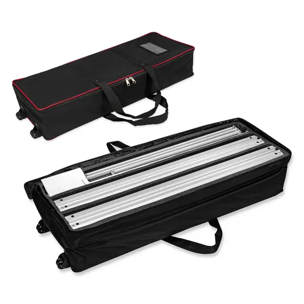 Beursstandset | LUMIX™ | LED-Frame + 2 LED-Counters | ±24m² | Modulair | 6000x4000mm