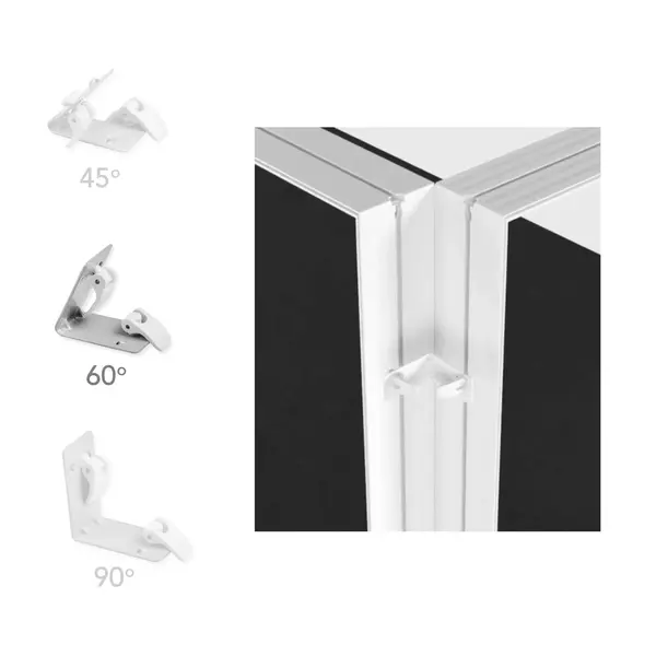 Hoekconnector | LUMIX™ (PRO) | 60° | Per Stuk