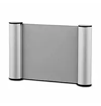 Luxus Deurbord | SONIC | Aluminium | Zilvergrijs | A6-Formaat | Incl. Bevestiging 