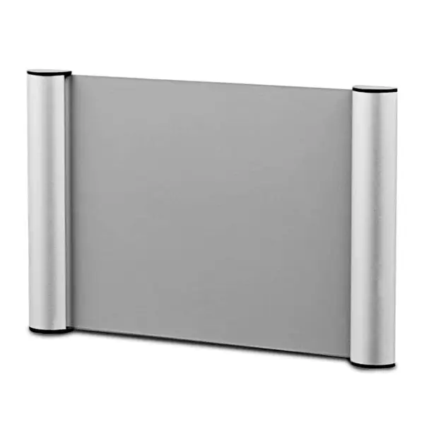 Deurbord | SONIC | Aluminium | Zilvergrijs | A5-Formaat | Incl. Bevestiging