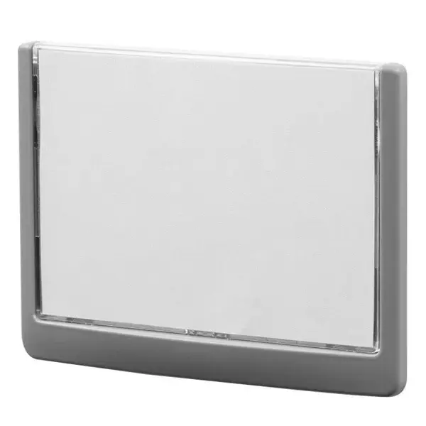 Deurbord | GERT | Kunststof | Zilvergrijs | Capaciteit 149x105mm | Incl. Bevestiging