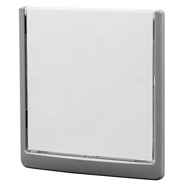Deurbord | GERT | Kunststof | Zilvergrijs | Capaciteit 149x148mm | Incl. Bevestiging