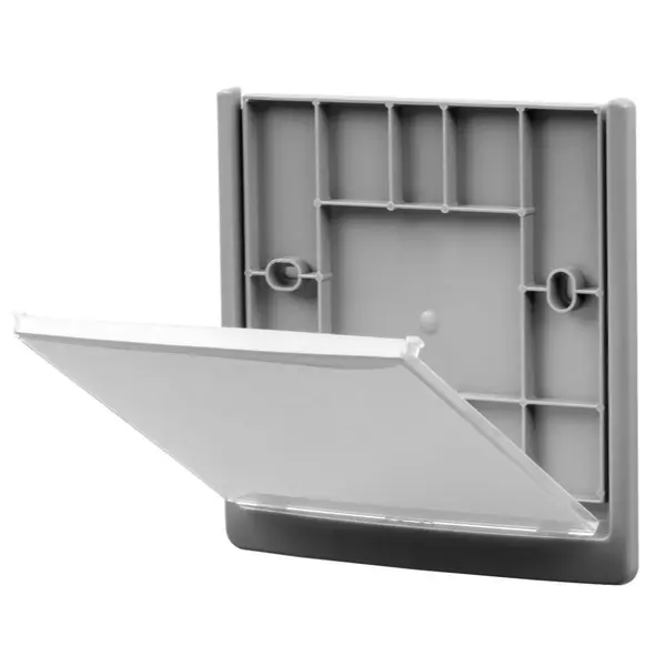 Deurbord | GERT | Kunststof | Zilvergrijs | Capaciteit 149x148mm | Incl. Bevestiging