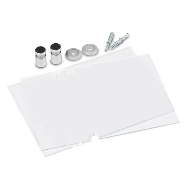 Deurbord | ELITE | RVS/Plexiglas | A6-Formaat | Incl. Bevestiging