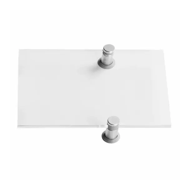 Deurbord | ELITE | RVS/Plexiglas | A6-Formaat | Incl. Bevestiging