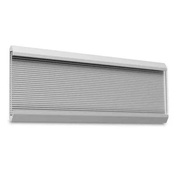 Deurbord | PURO | Aluminium | Zilvergrijs | Capaciteit 180x50mm | Incl. Bevestiging