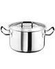 ECW Kookpan | MASTER | RVS | 1.65L | Div. Warmtebronnen | Incl. Deksel | Ø160x95(h)mm 