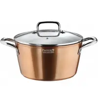 Pintinox Kookpan | MATERIC | Aluminium (Antiaanbaklaag) | 7L | Div. Warmtebronnen | Incl. Deksel | Ø280mm 