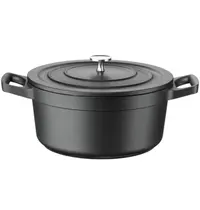Pintinox Braadpan | TRADITION PRO | Aluminium (Antiaanbaklaag) | 6.5L | Div. Warmtebronnen | Incl. Deksel | Ø280x122(h)mm 