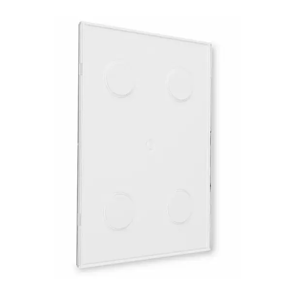 Deurbord | MANTA | Kunststof | Wit | A6-Formaat | Incl. Bevestiging