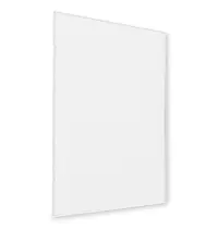 Luxus Deurbord | MANTA | Kunststof | Wit | A4-Formaat | Incl. Bevestiging