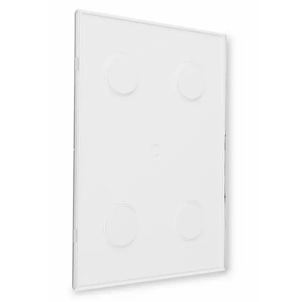 Deurbord | MANTA | Kunststof | Wit | A4-Formaat | Incl. Bevestiging