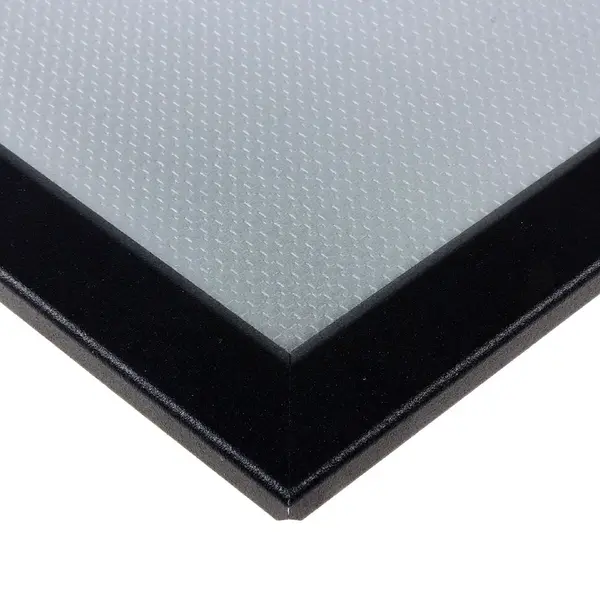 Kliklijst | Aluminium | Zwart (Mat) | A3-Formaat | Rand 25mm | Incl. Wandbevestiging | 328x451mm