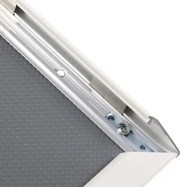 Kliklijst | Aluminium | Wit (Mat) | A3-Formaat | Rand 25mm | Incl. Wandbevestiging | 328x451mm