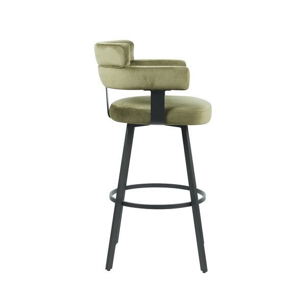 Barkruk Bardio | Hunter | Fluweel | Hoog | 2 stuks