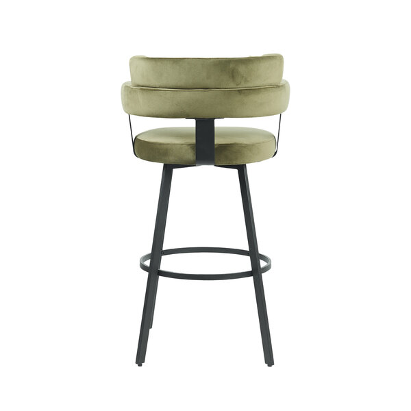 Barkruk Bardio | Hunter | Fluweel | Hoog | 2 stuks