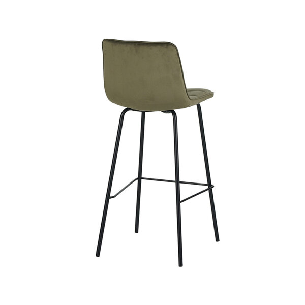 Barkruk Bistro | Hunter | Fluweel | Hoog