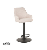 LABEL51 Barkruk Fender | Naturel | Boucle | Gaslift 