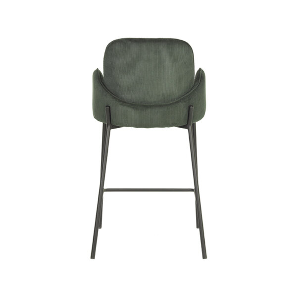 Barkruk Jari | Army | Ribcord | Laag | 2 stuks