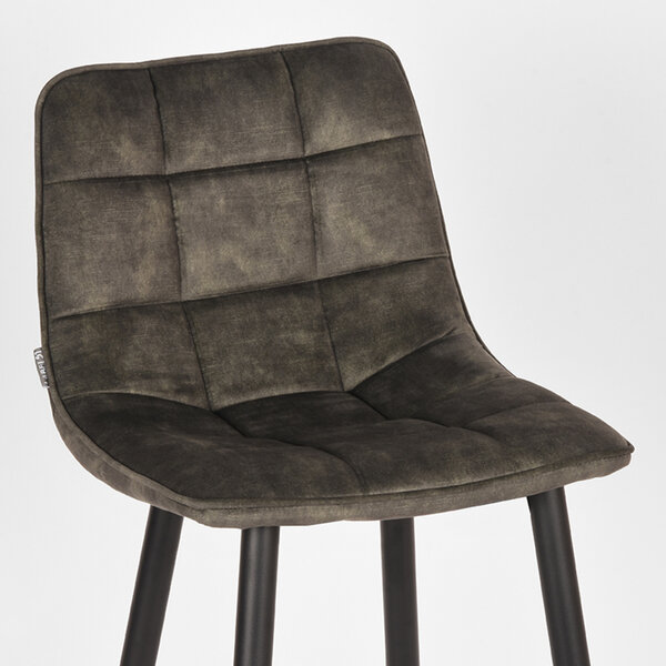 Barkruk Jelt | Hunter | Velours | Hoog | 2 stuks