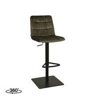 LABEL51 Barkruk Juul | Hunter | Velours | Gaslift