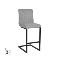 LABEL51 Barkruk Milo | Zinc | Weave | Laag